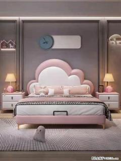 佛山大厂货，高质量仿真皮，实木床边，高密度海绵，带实木床板，全新包装，特价处理 - 云浮28生活网 yf.28life.com